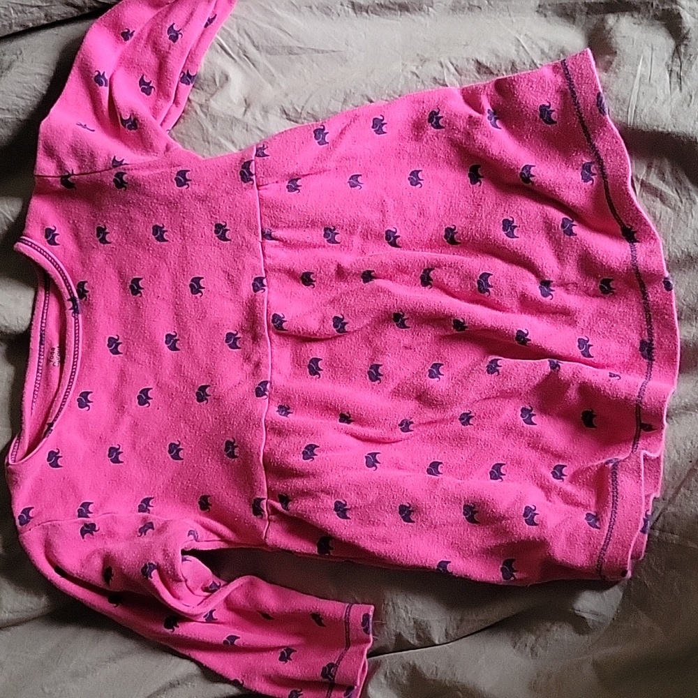 Pink Elephant toddler dress